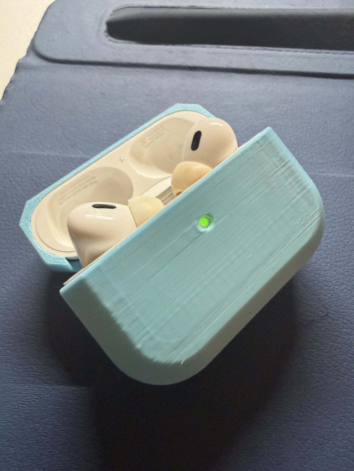 Custom protective case shell for wireless earbuds