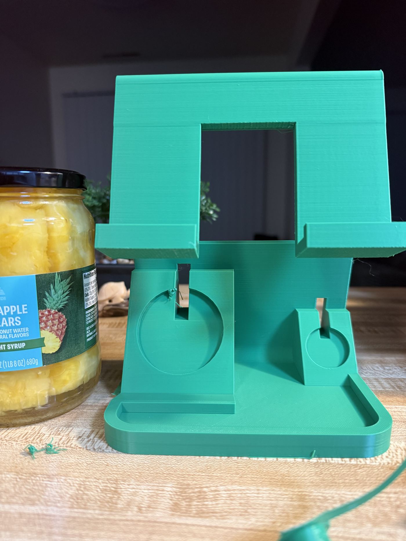 Multi-tier desk organizer with jar and cup holders